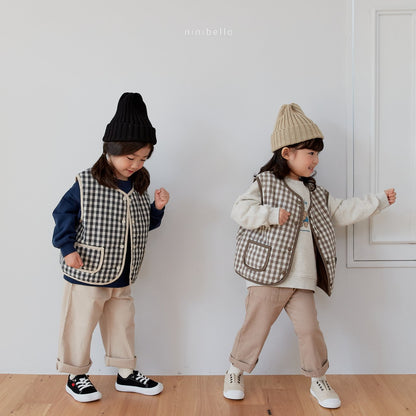 Nini Baggy Pants [Beige/M(3-4yr), L(4-5yr)]