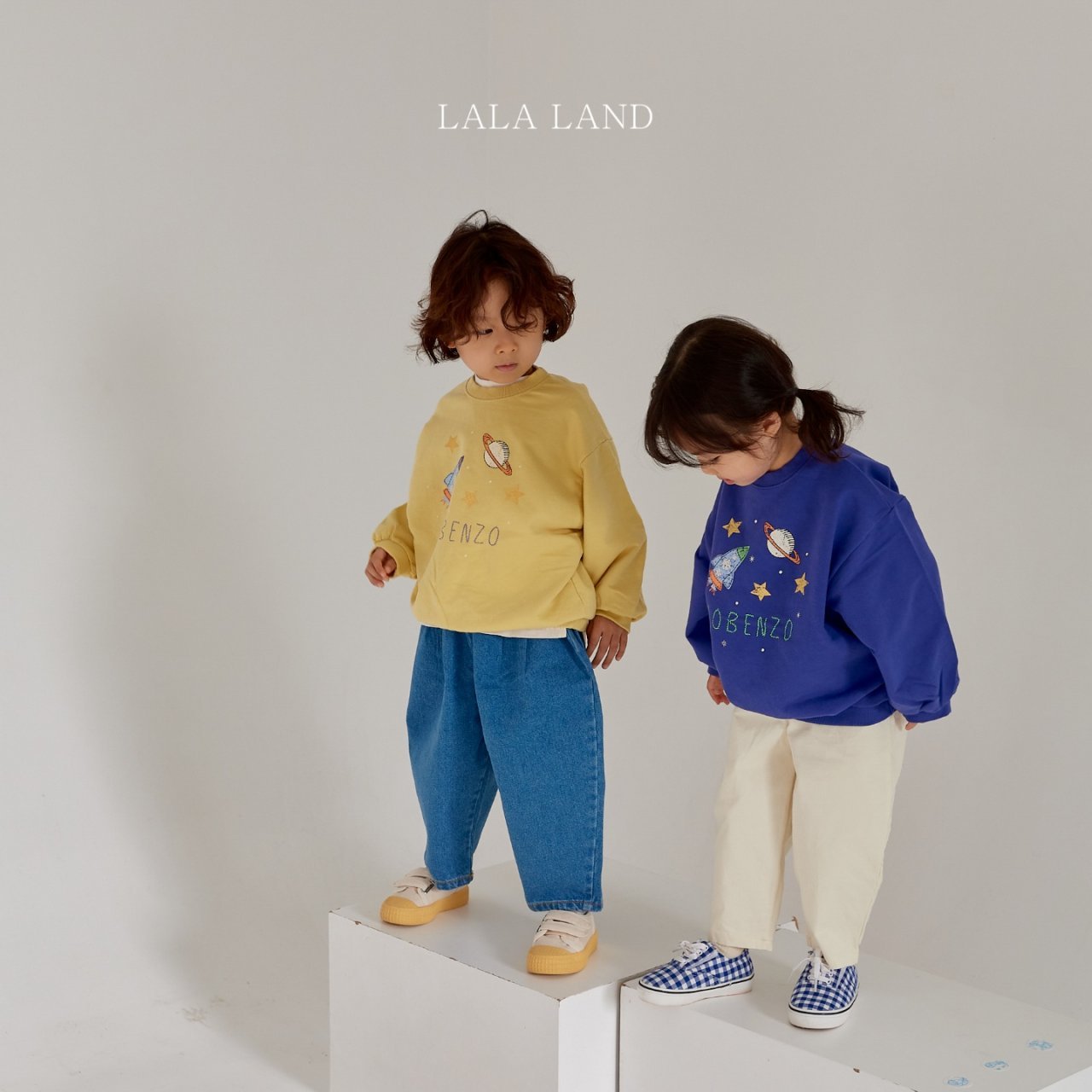 Space Sweatshirt [Purple/S(2-3yr)]