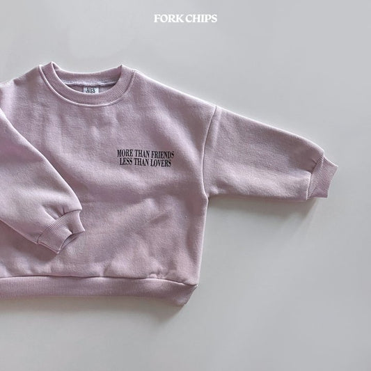 More Than Sweatshirt [Lavender/M(3-4yr)]