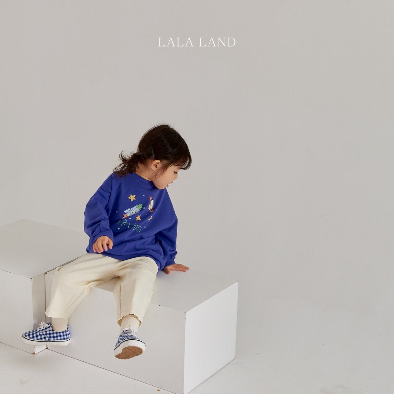 Space Sweatshirt [Purple/S(2-3yr)]