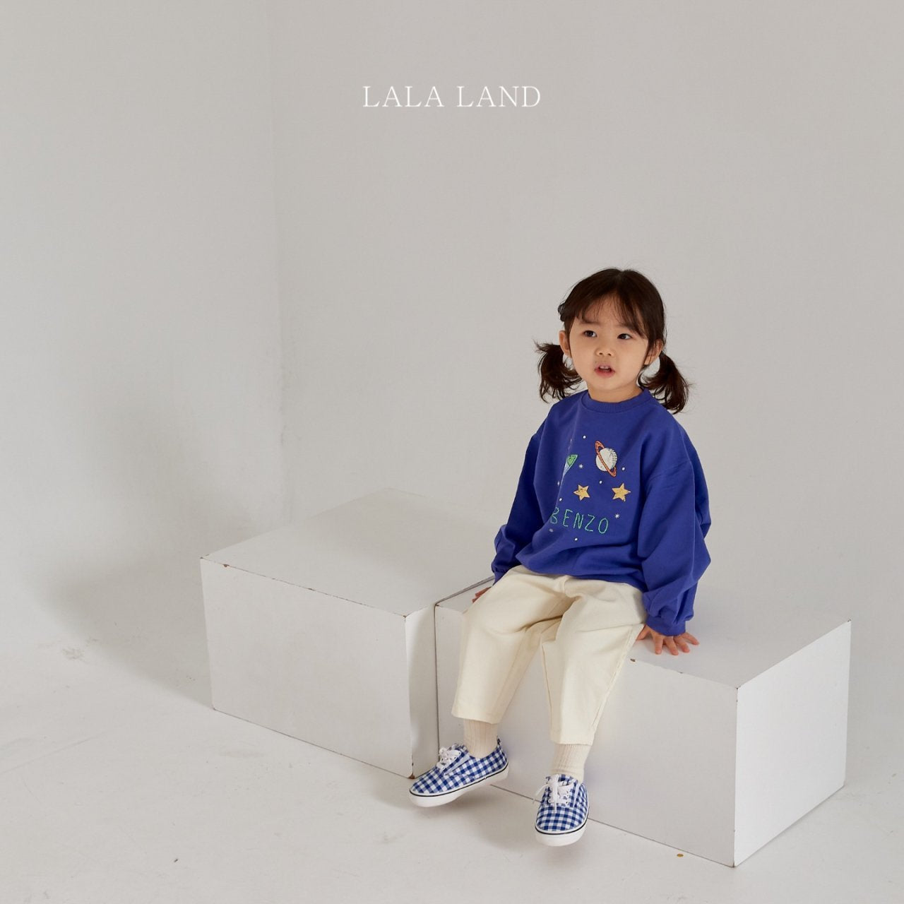 Space Sweatshirt [Purple/S(2-3yr)]
