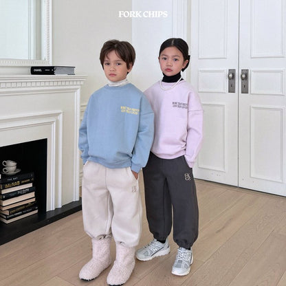More Than Sweatshirt [Lavender/M(3-4yr)]