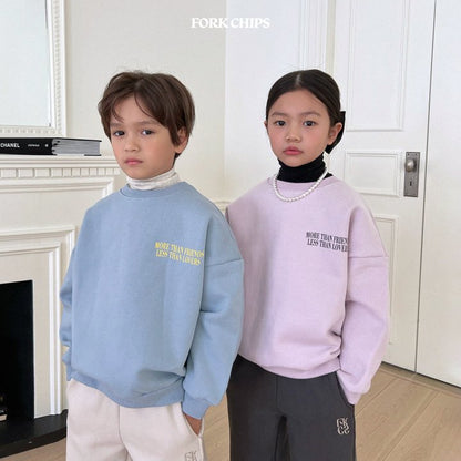 More Than Sweatshirt [Lavender/M(3-4yr)]