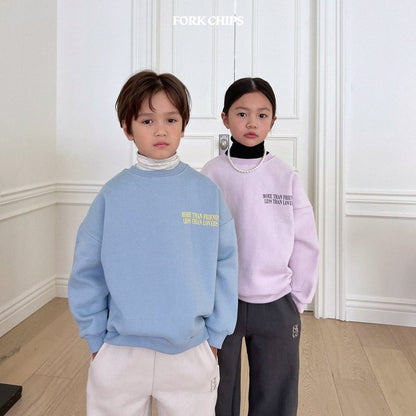More Than Sweatshirt [Lavender/M(3-4yr)]