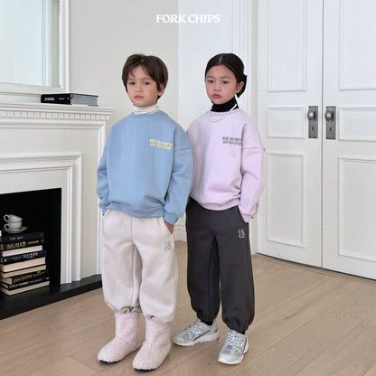 More Than Sweatshirt [Lavender/M(3-4yr)]
