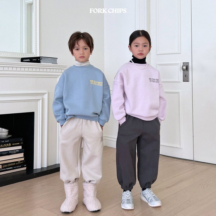 More Than Sweatshirt [Lavender/M(3-4yr)]