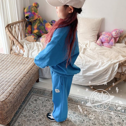 S Wide Pants [Blue, Navy/L(4-5yr)]
