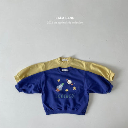 Space Sweatshirt [Purple/S(2-3yr)]