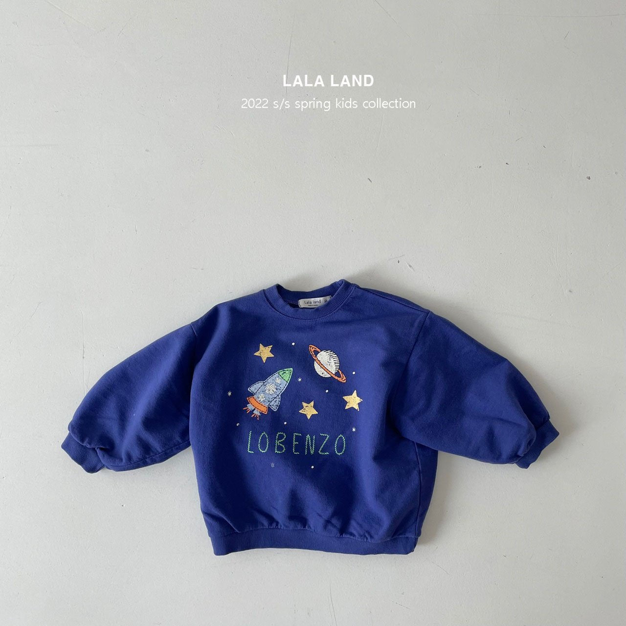 Space Sweatshirt [Purple/S(2-3yr)]