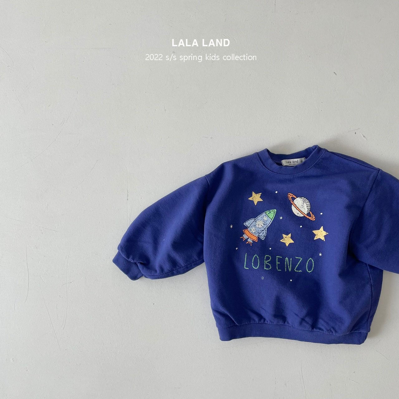 Space Sweatshirt [Purple/S(2-3yr)]