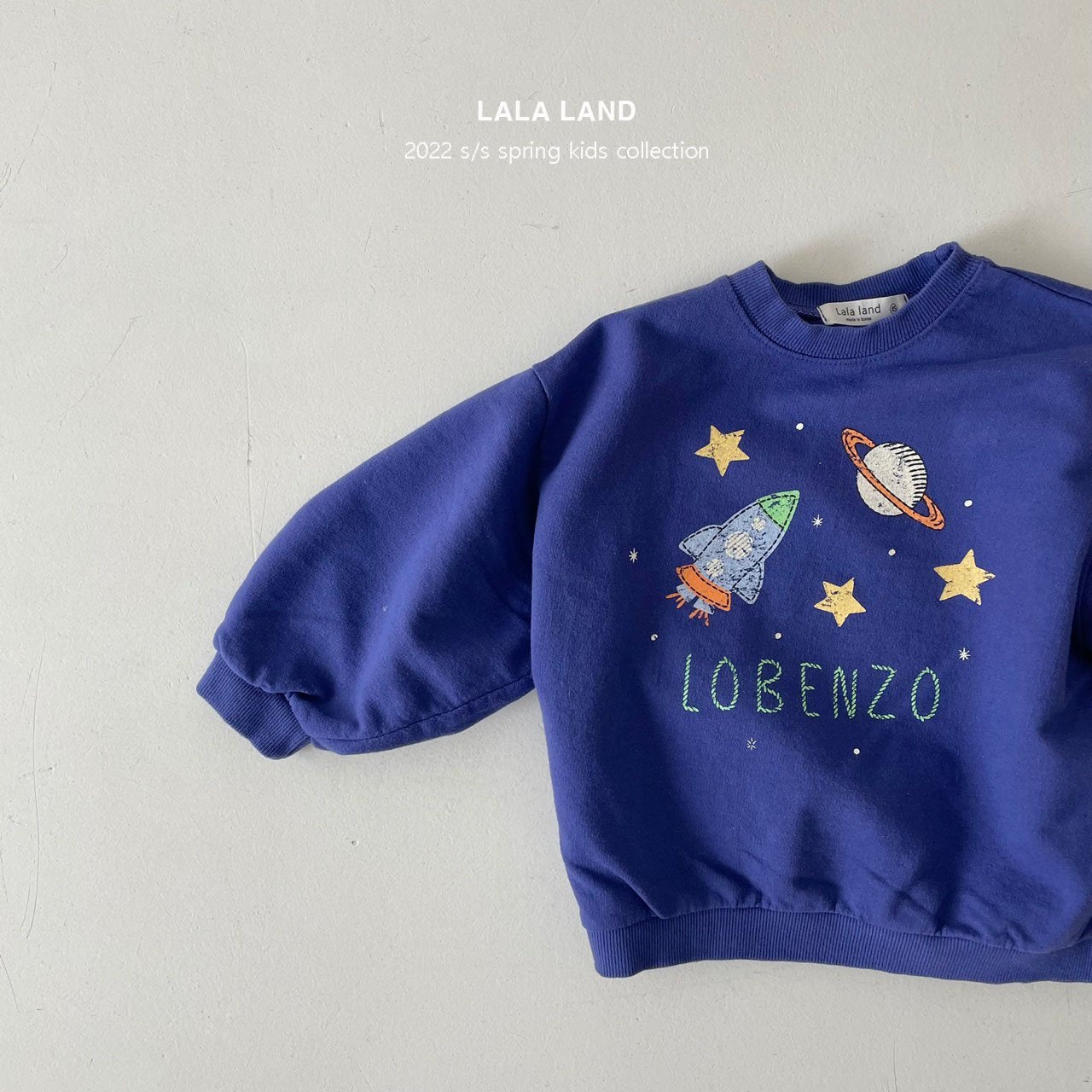 Space Sweatshirt [Purple/S(2-3yr)]