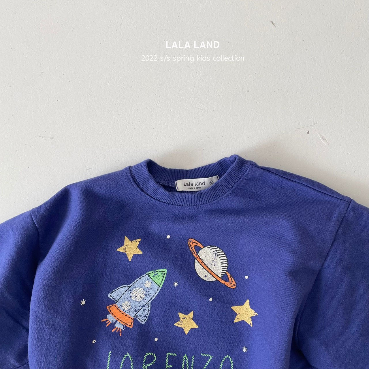 Space Sweatshirt [Purple/S(2-3yr)]