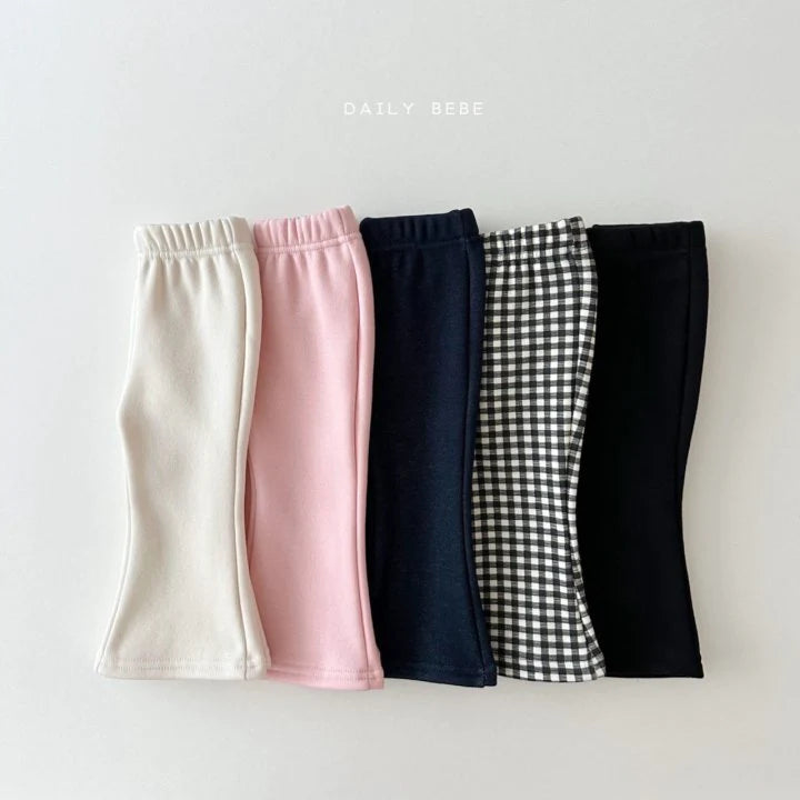 Mink Boot-Cut Pants [Pink/M(3-4yr)]