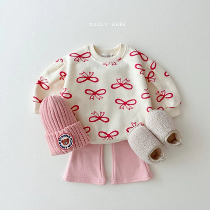 Mink Boot-Cut Pants [Pink/M(3-4yr)]