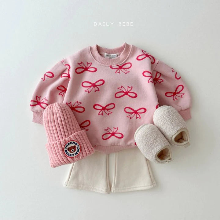 Mink Boot-Cut Pants [Pink/M(3-4yr)]