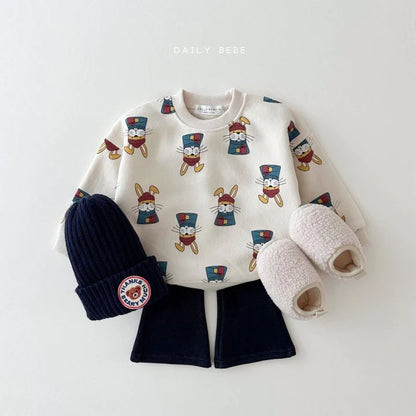 Mink Boot-Cut Pants [Pink/M(3-4yr)]