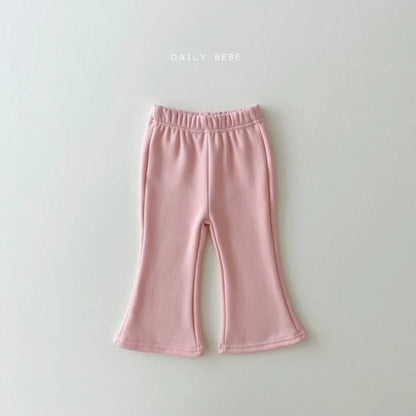 Mink Boot-Cut Pants [Pink/M(3-4yr)]
