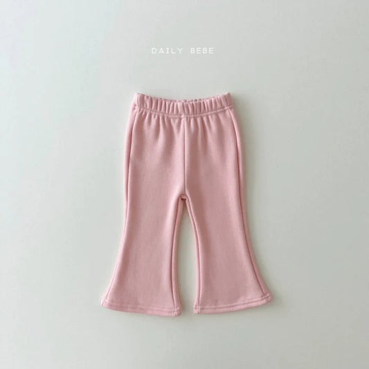 Mink Boot-Cut Pants [Pink/M(3-4yr)]