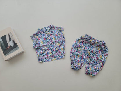 [PRE-ORDER] Mont Blanc Pleats Top Bottom Set