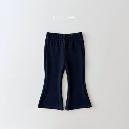 Mink Boot-Cut Pants [Pink/M(3-4yr)]