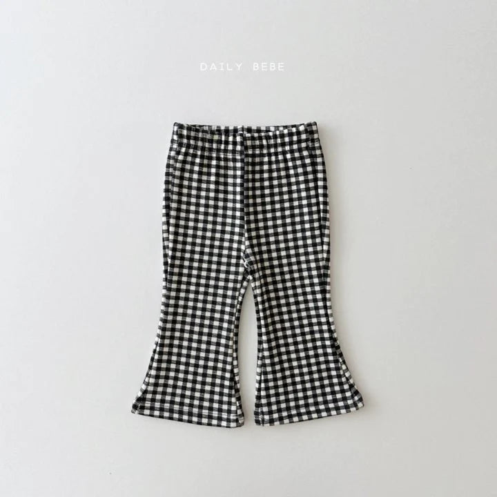 Mink Boot-Cut Pants [Pink/M(3-4yr)]