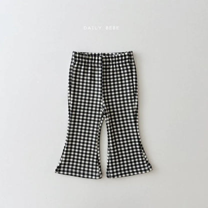 Mink Boot-Cut Pants [Pink/M(3-4yr)]