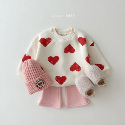 Mink Boot-Cut Pants [Pink/M(3-4yr)]