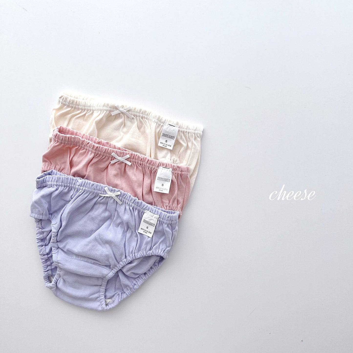[Cheese] Pastel Underwear Set