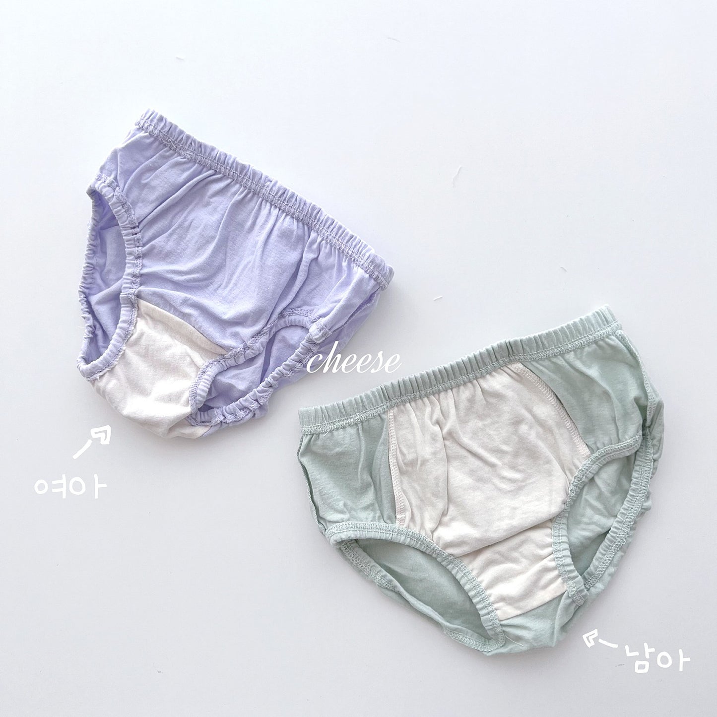[Cheese] Pastel Underwear Set