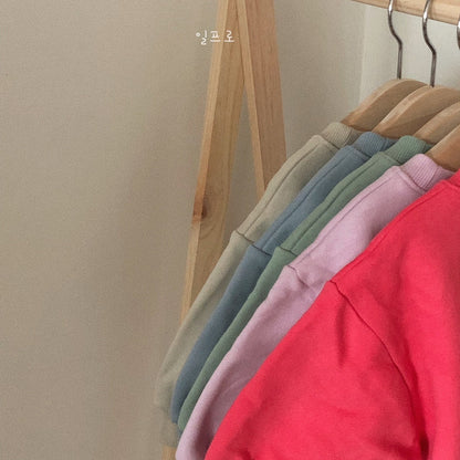 Cotton Candy Sweatshirt [Cherry Pink/M(3-4yr)]