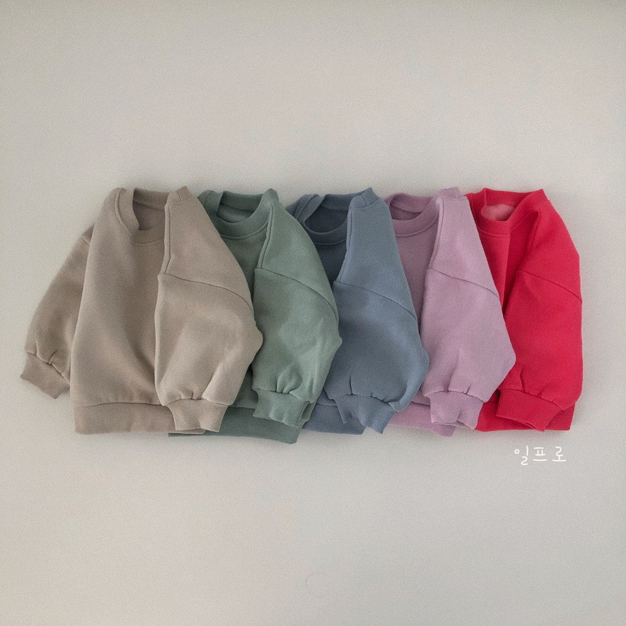 Cotton Candy Sweatshirt [Cherry Pink/M(3-4yr)]