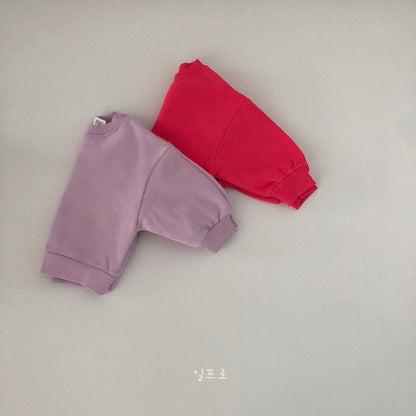Cotton Candy Sweatshirt [Cherry Pink/M(3-4yr)]