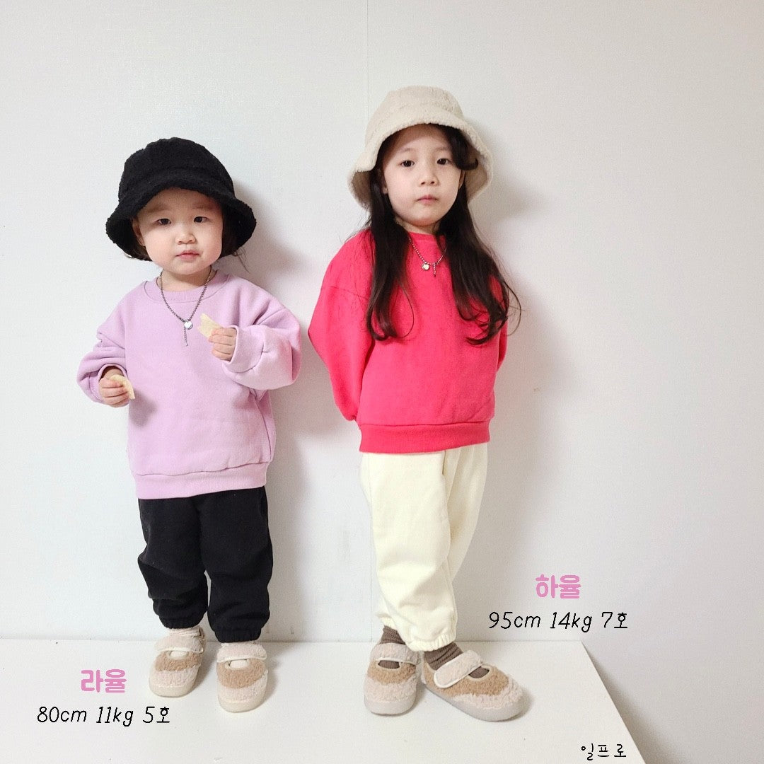 Cotton Candy Sweatshirt [Cherry Pink/M(3-4yr)]