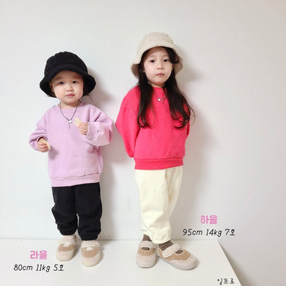 Cotton Candy Sweatshirt [Cherry Pink/M(3-4yr)]