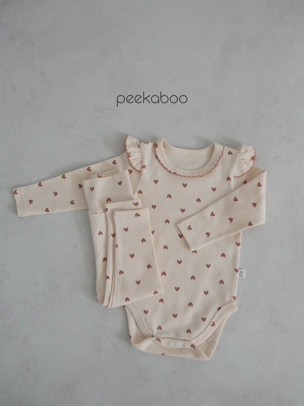 Rcong Body Suit + Leggings Set [Pink/18m]