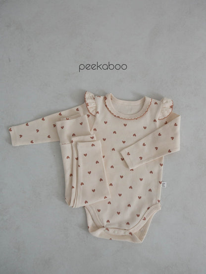 Rcong Body Suit + Leggings Set [Pink/18m]