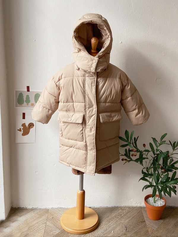 Long Padding Jumper [White/JS(6-7yr)]