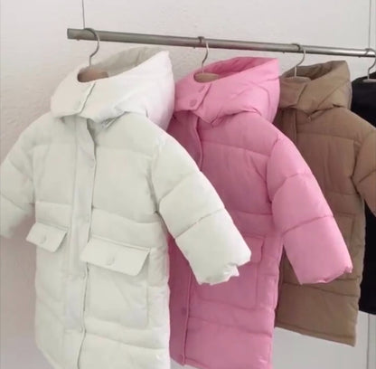 Long Padding Jumper [White/JS(6-7yr)]
