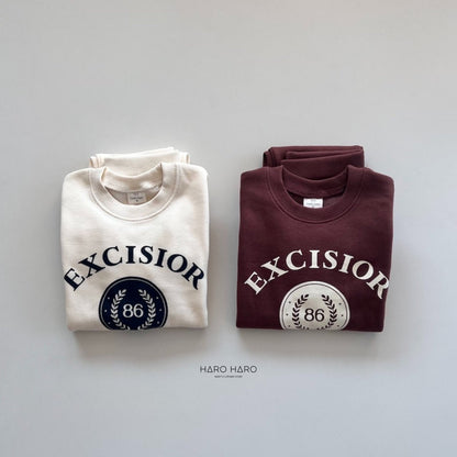 Excisior Top Bottom Set [Brown/S(2-3yr)]