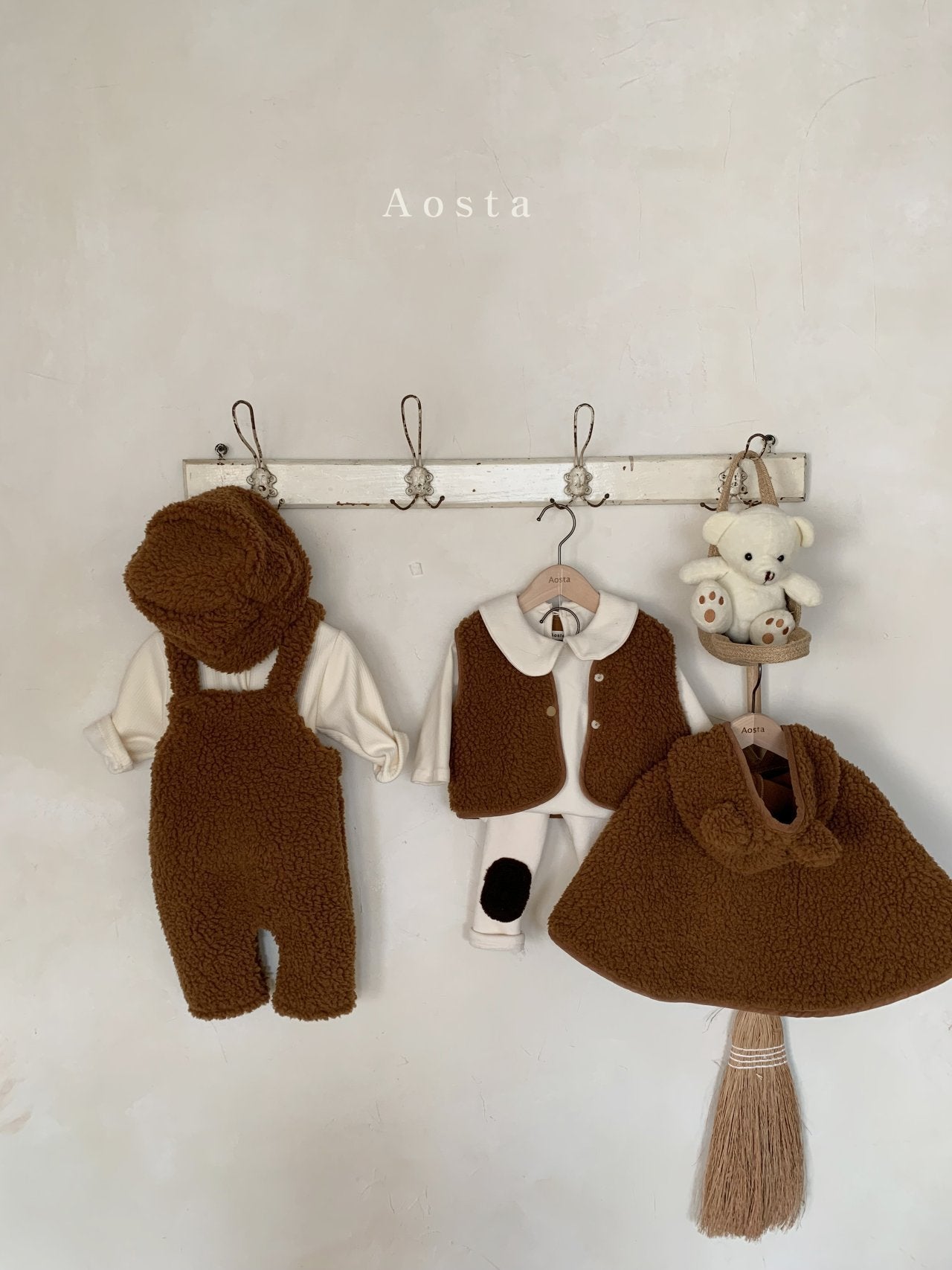 Lamb Lamb Bear Cape [Brown/S(0-1yr)]