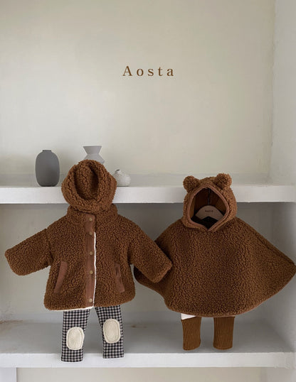 Lamb Lamb Bear Cape [Brown/S(0-1yr)]